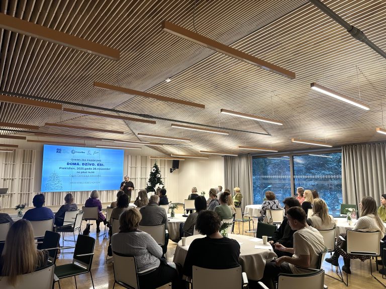 Aizvadīts Oveselība pasākums “Domā. Dzīvo. Esi.”