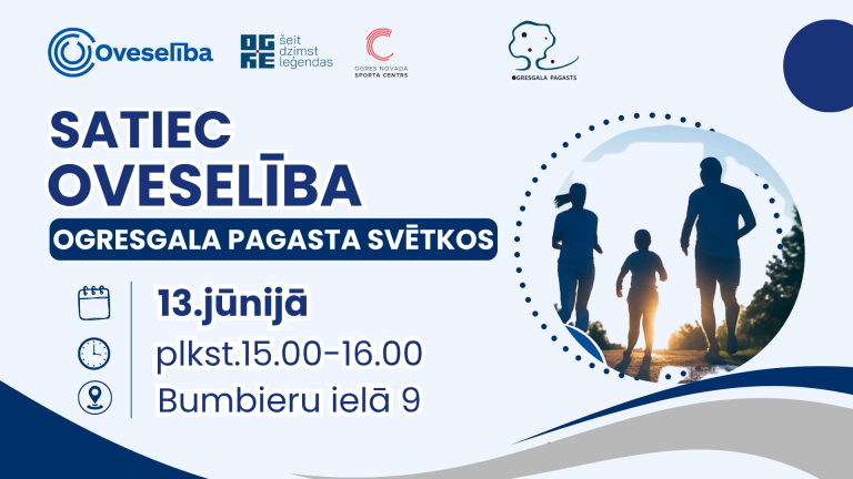 Satiec Oveselība Ogresgala pagasta svētkos 2026.gada 13.jūnijā
