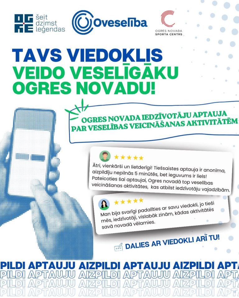 Dalies ar savu viedokli arī Tu!