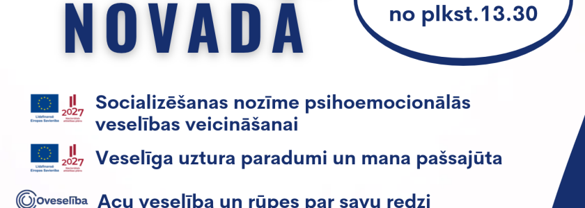 Pasākums “Veselības stundas novadā” 2026.gada 12.oktobrī Mazozolu pagastā