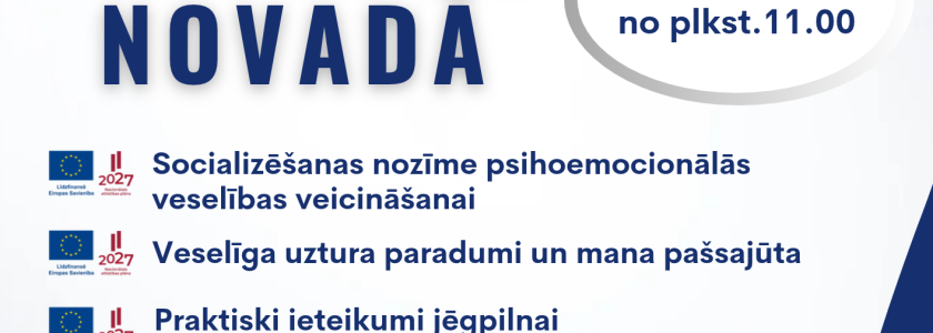 Pasākums “Veselība stundas novadā” 2026.gada 12.oktobrī Meņģeles pagastā
