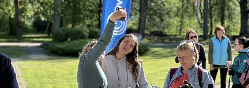 Nūjošanas pārgājienu cikla “Iepazīsti Ogres novadu!” 2026. gada sezonas 2. pārgājiens: Lauberē