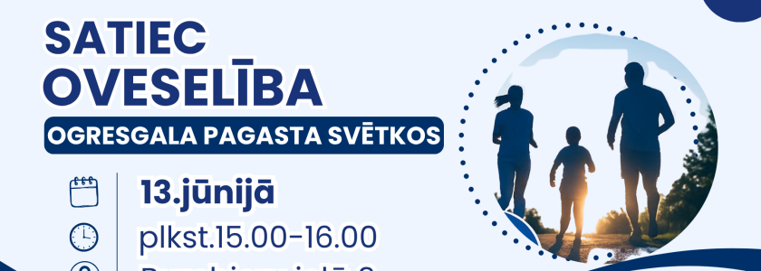 Satiec Oveselība Ogresgala pagasta svētkos 2026.gada 13.jūnijā