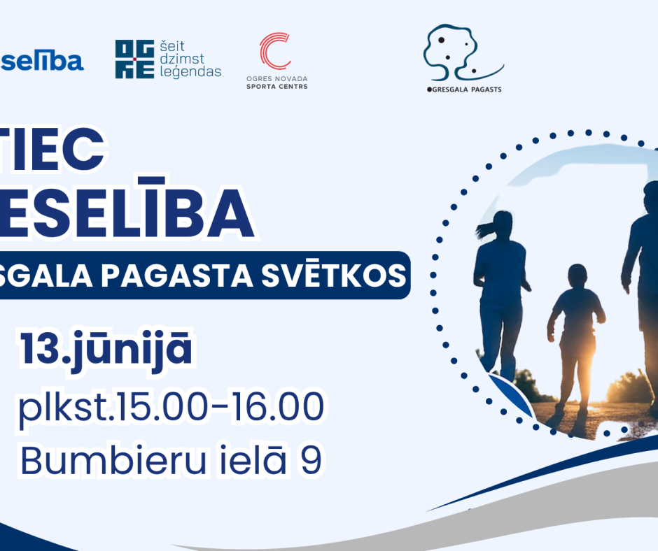 Satiec Oveselība Ogresgala pagasta svētkos 2026.gada 13.jūnijā