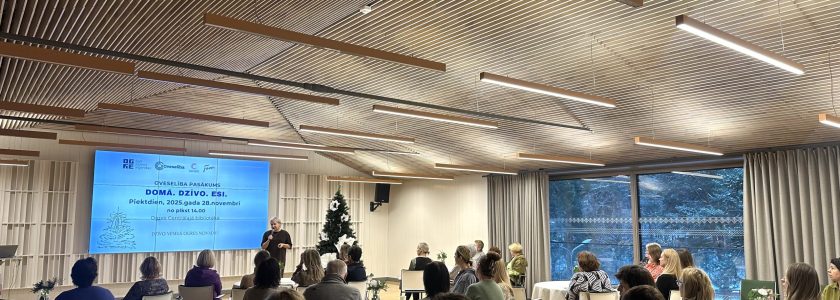 Aizvadīts Oveselība pasākums “Domā. Dzīvo. Esi.”