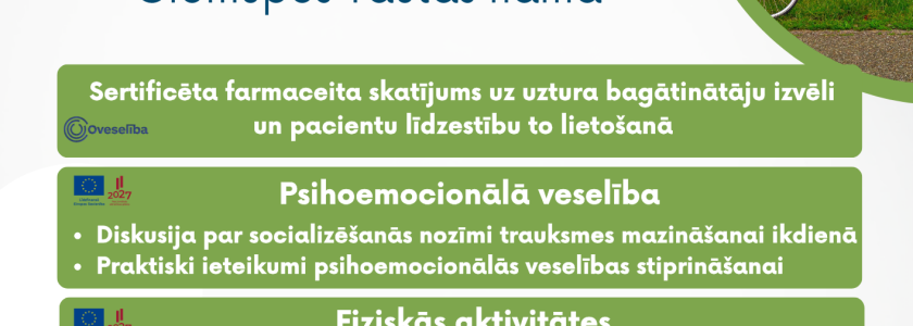 Seminārs “Vai viegli būt senioram?” 2026.gada 16.februārī, Ciemupē
