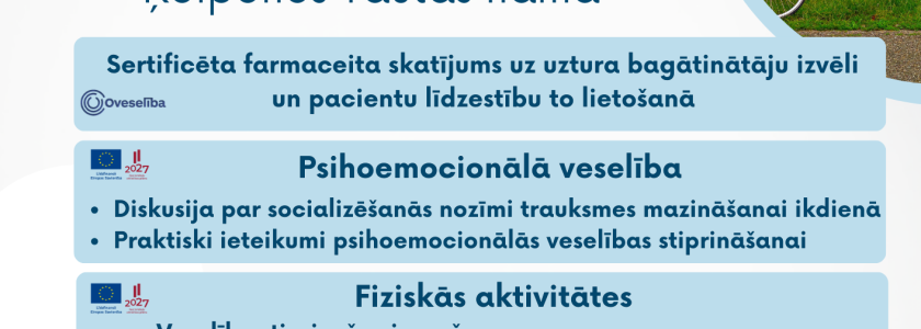 Seminārs “Vai viegli būt senioram?” 2026.gada 16.februārī, Ķeipenē