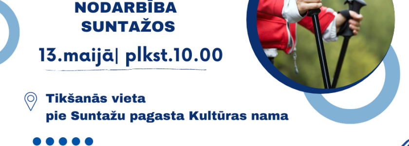 Pareizas nūjošanas tehnikas apmācības nodarbība Suntažos, 2026.gada 13.maijā