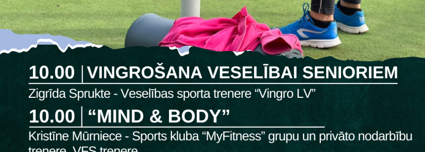 Pasākums “Vingro vesels Ogrē!” 2026. gada 26. septembrī Ogres stadionā